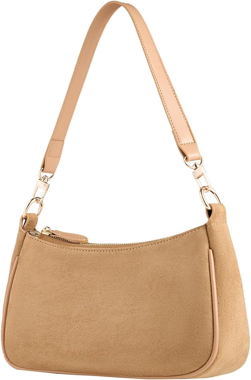 VODIU Clutch Tote Handbags with 2 Removable Straps and Zipper Closure Crossbody Bags Shoulder Purse Handbag for Women - Image 1